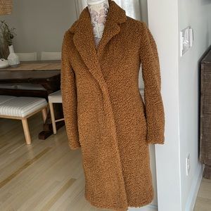 J Crew teddy coat